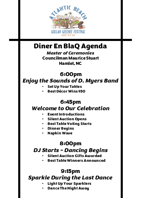 Gullah Geechee Dinner in BlaQ form| Atlantic Beach, SC